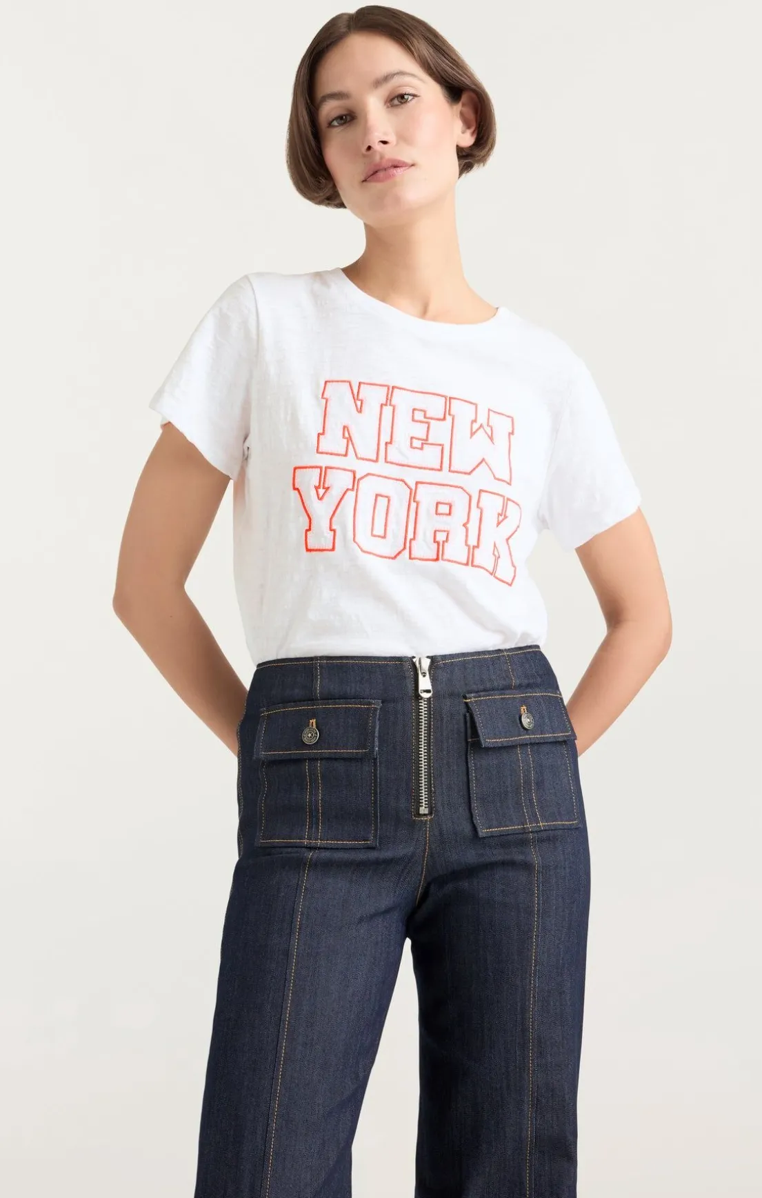 Chainstitch Paris New York Tee