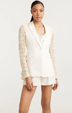 Crochet Lace Cheyenne Blazer
