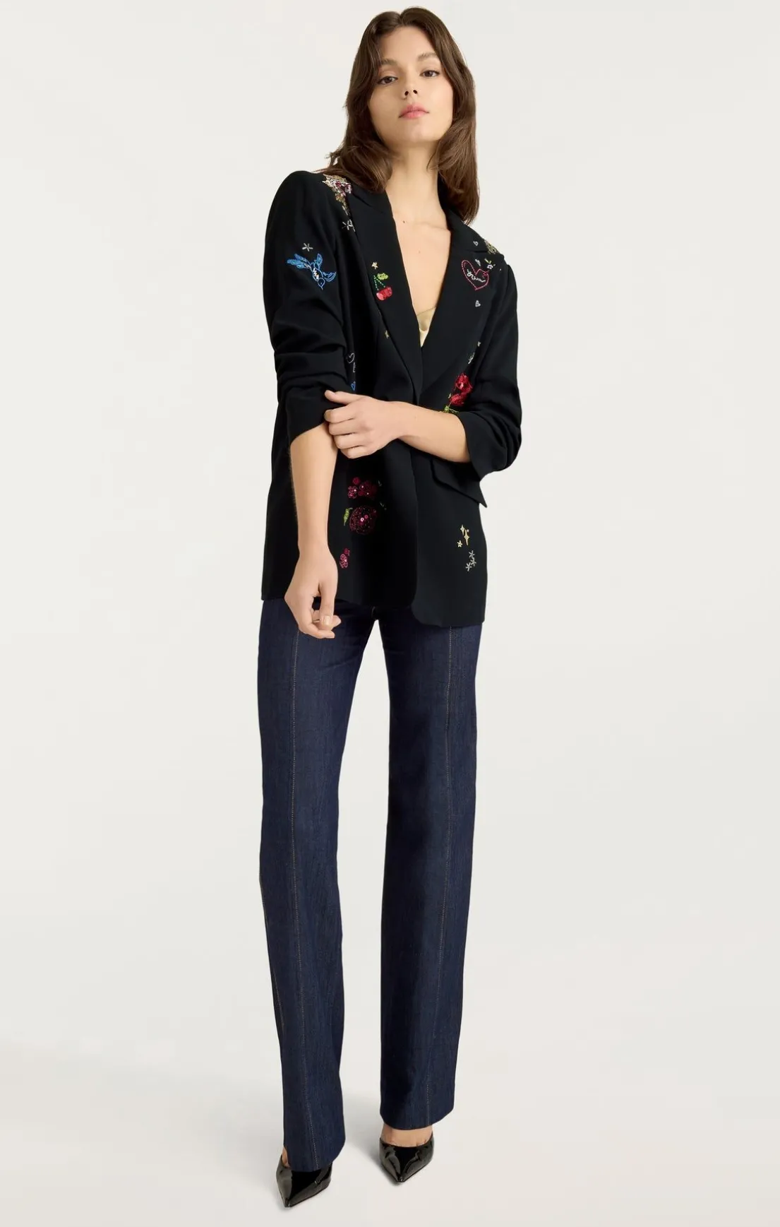 Daydream Doodles Embellished Kelsa Blazer