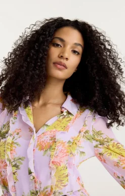 Faded Chrysanthemum Estelle Dress