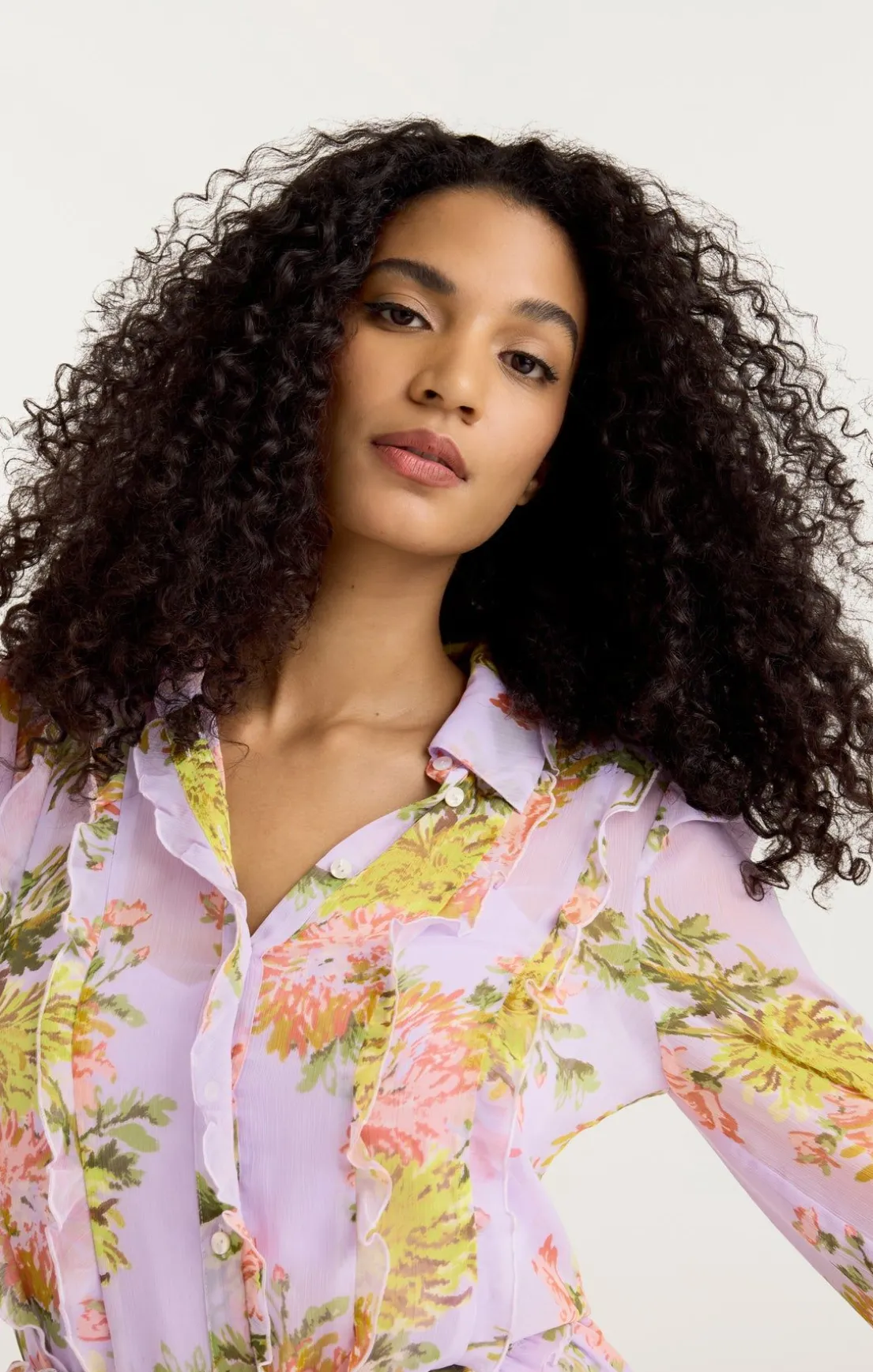 Faded Chrysanthemum Estelle Dress