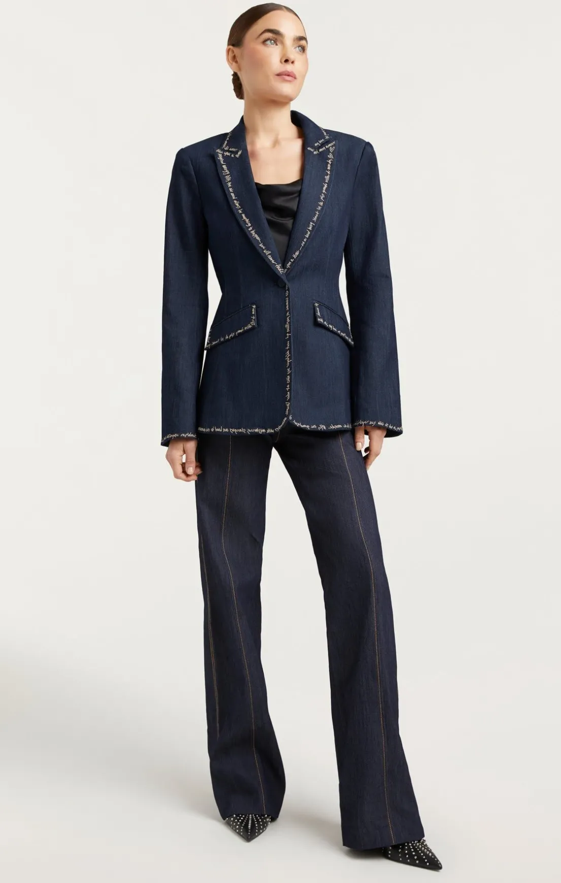 Love Letter Denim Cheyenne Blazer
