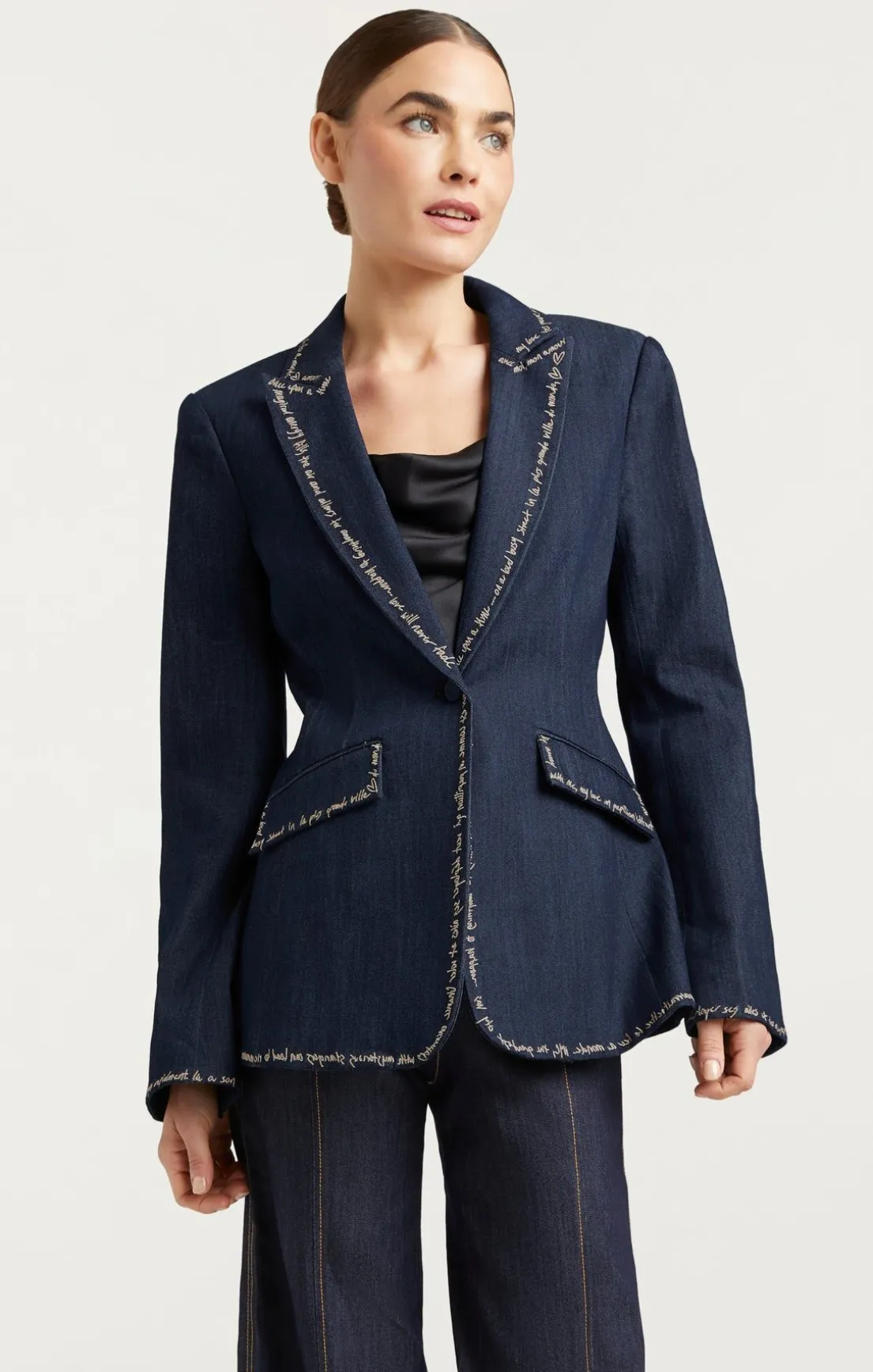 Love Letter Denim Cheyenne Blazer