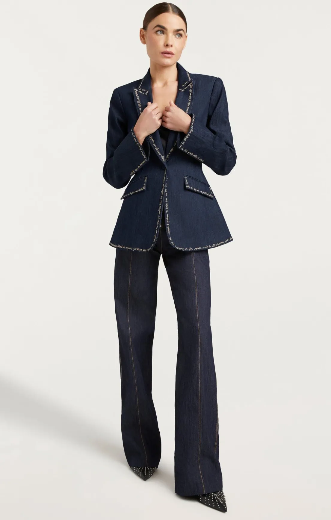 Love Letter Denim Cheyenne Blazer