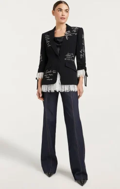 Mon Amour Embellished Roxie Blazer
