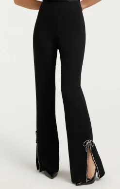 Rhinestone Bow Kali Pant