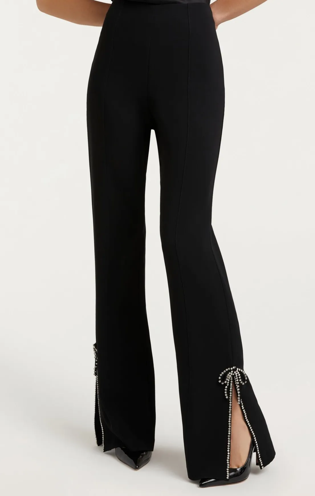 Rhinestone Bow Kali Pant