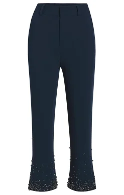 Rhinestone Crackle Cropped Kerry Pant