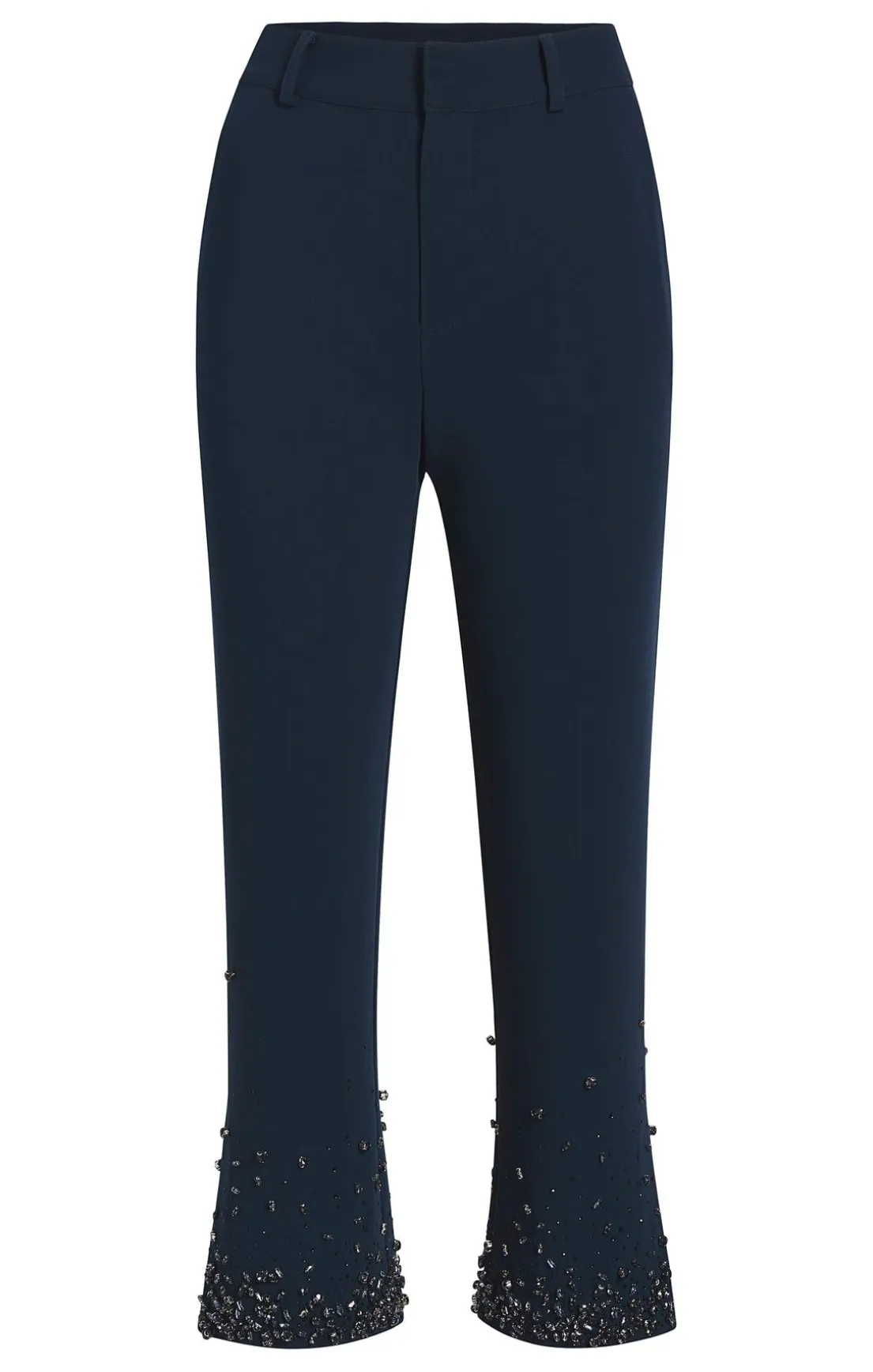 Rhinestone Crackle Cropped Kerry Pant