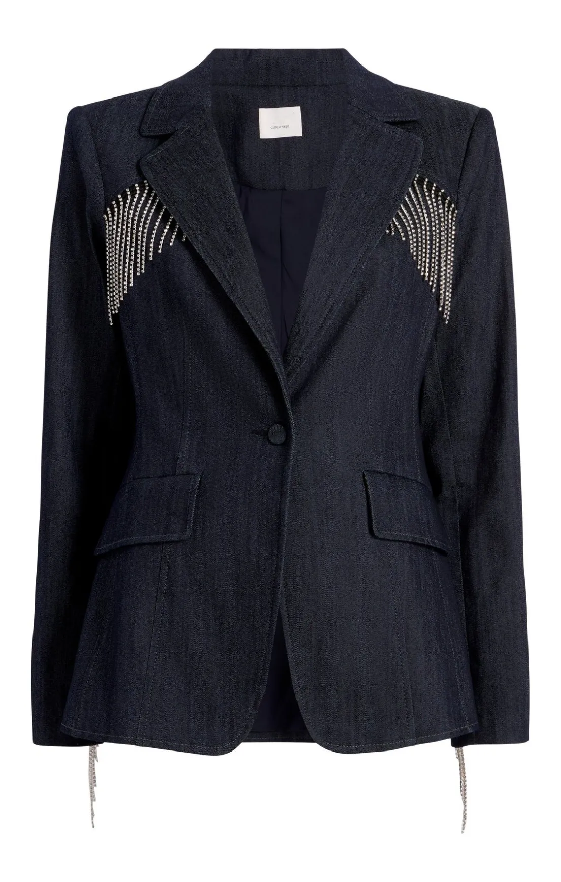 Rhinestone Sasha Blazer
