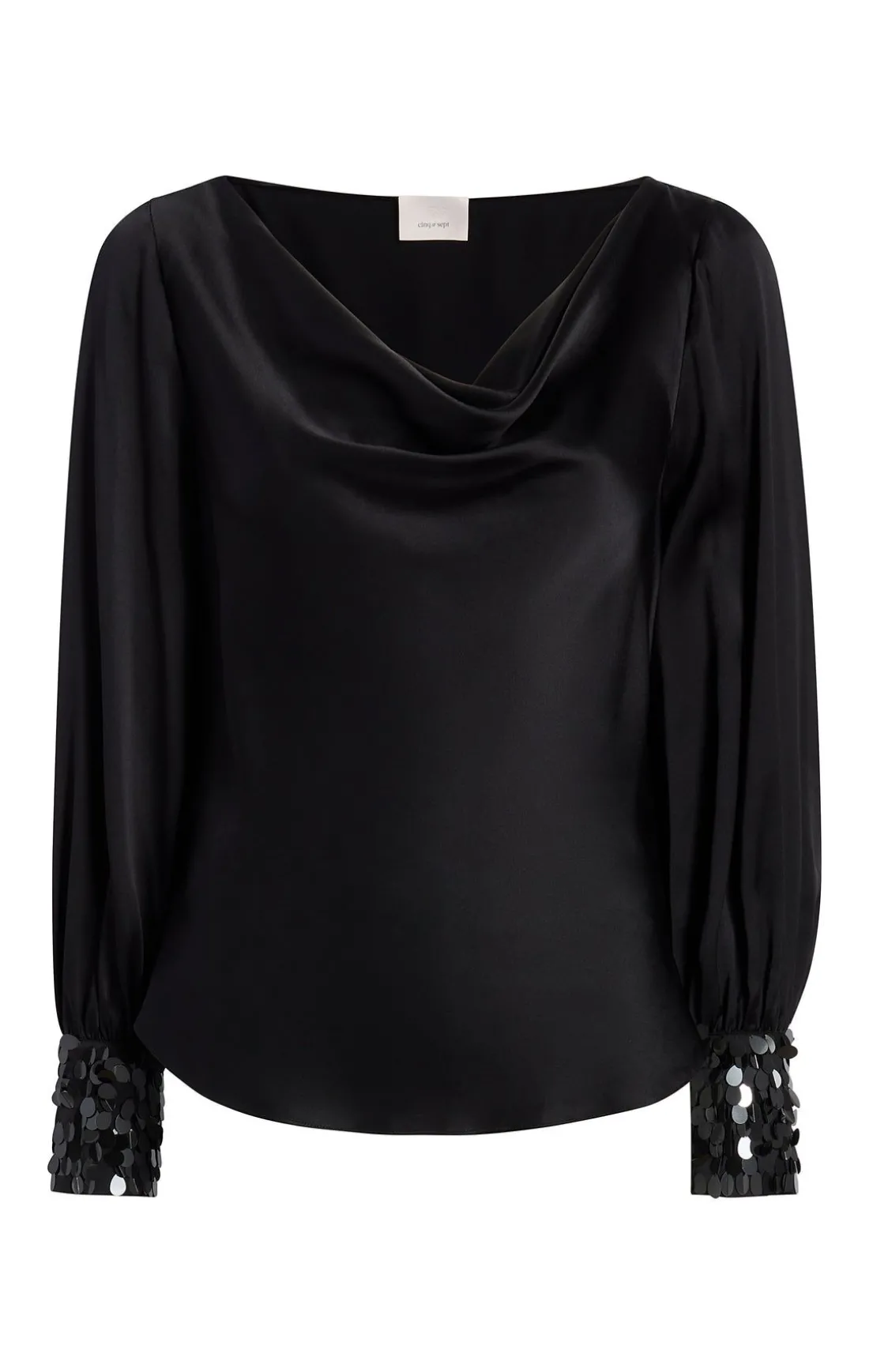 Sequin Cuff Taylee Top