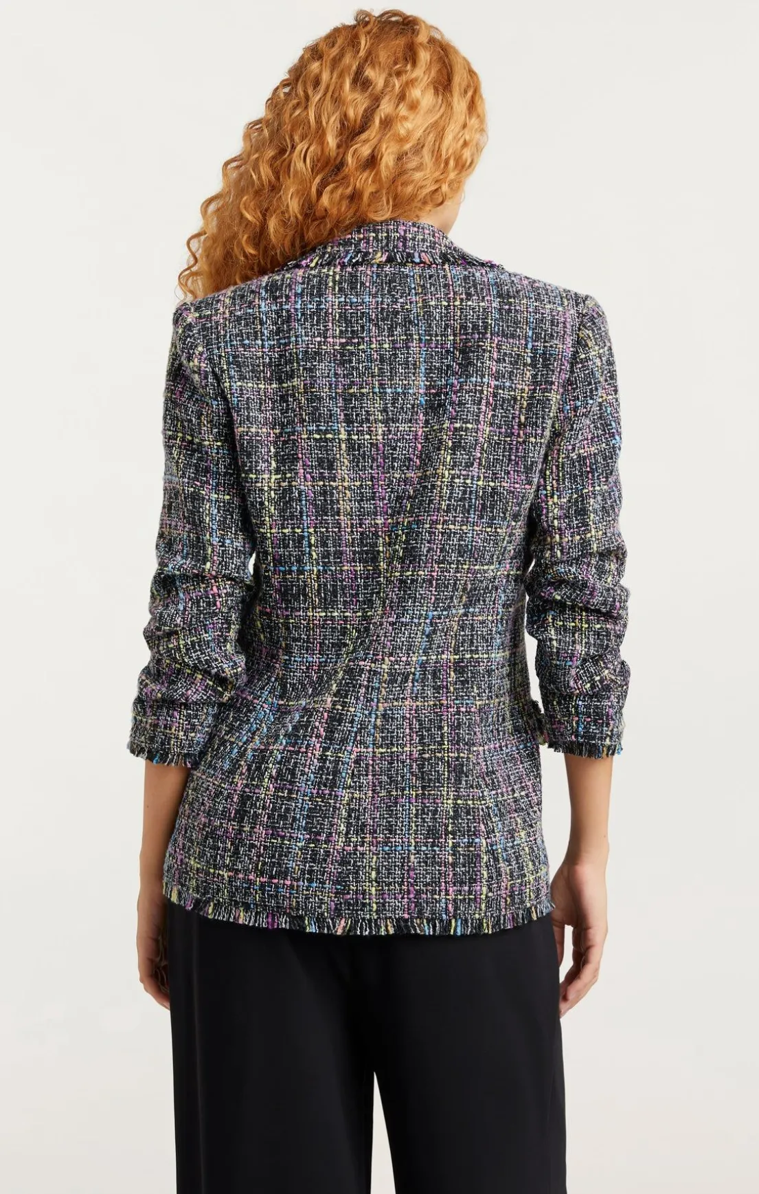 Spacedye Tweed Khloe Blazer
