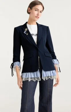 Striped Roxie Blazer