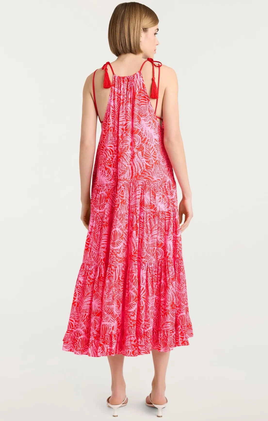 Tropical Inkblot Winnie Dress