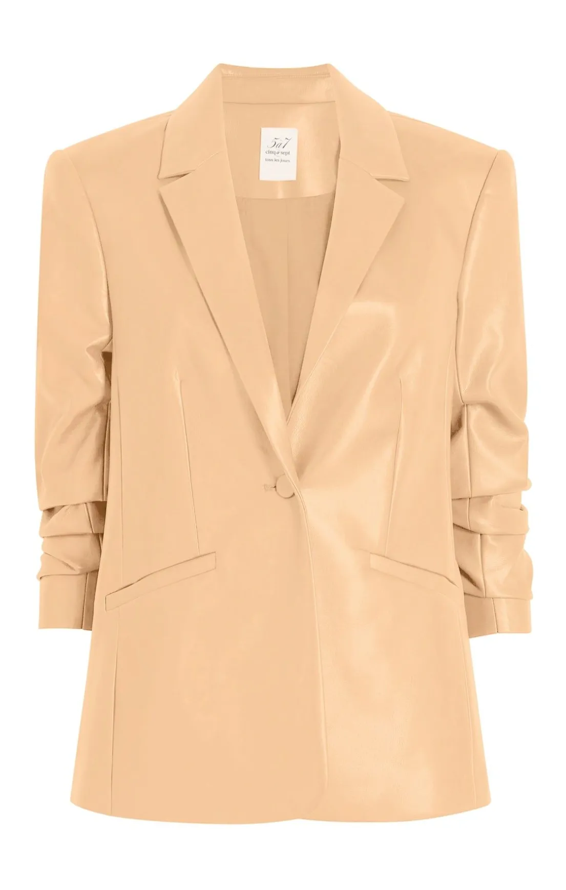 Vegan Leather Kylie Blazer