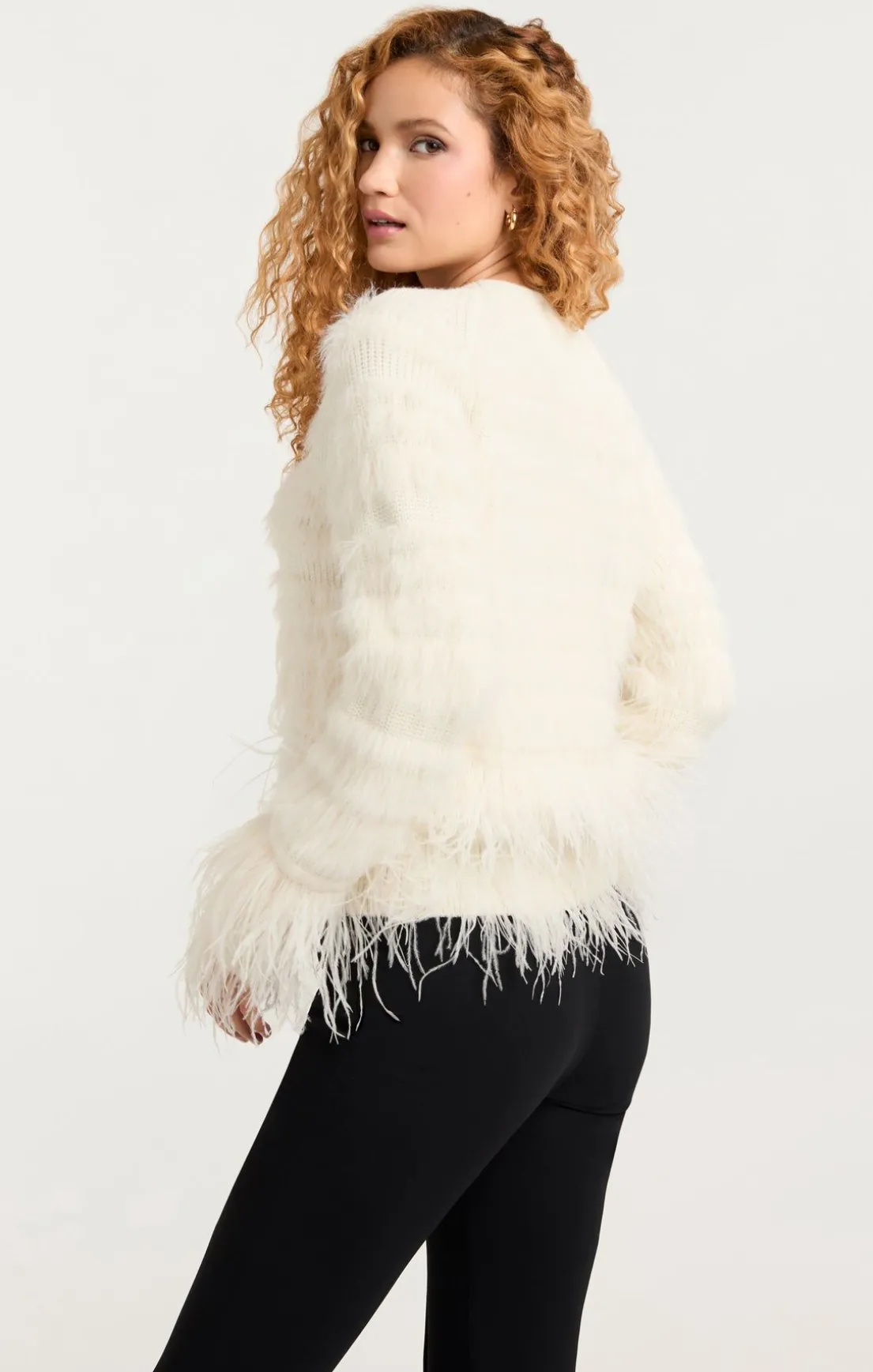 Vida Feather Cardigan