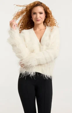 Vida Feather Cardigan